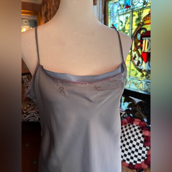 Vintage 2000 Armani Exchange Long Silk Slip Dress - Picture 2 of 10